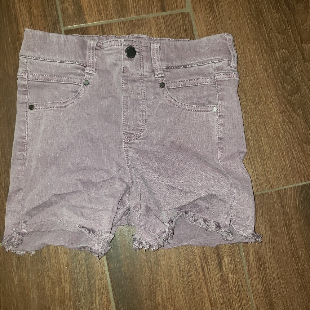 LIVERPOOL Lavender Cutoff Shorta Sz 0/25
